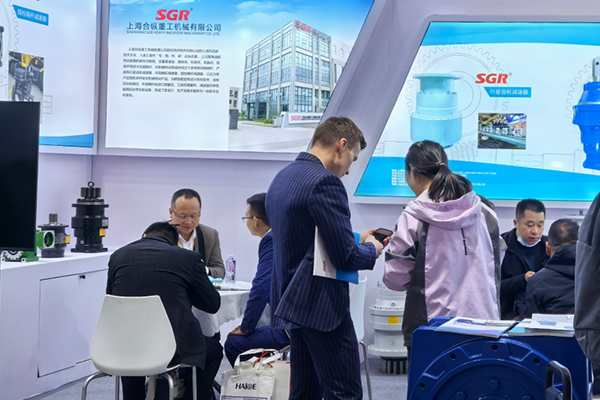 SGR Boîtes de vitesses sur Bauma China 2024